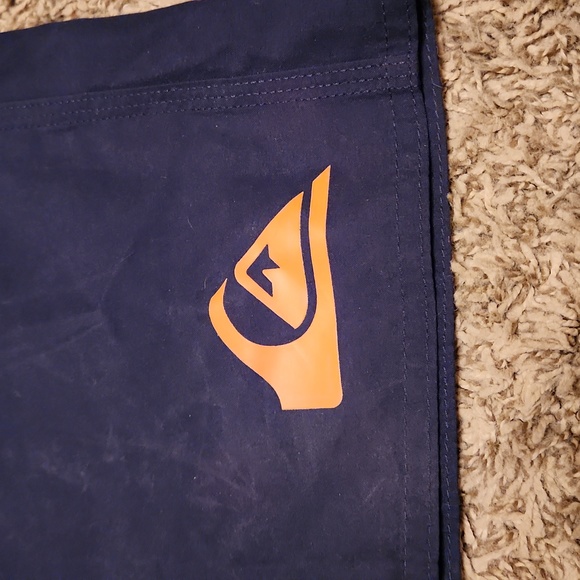 Quicksilver Navy Blue Board Shorts - Picture 2 of 9